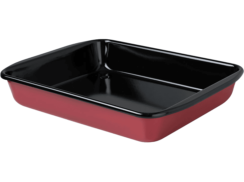 RIESS Bandeja para horno alta 41x33cm Color Rojo rojo oscuro