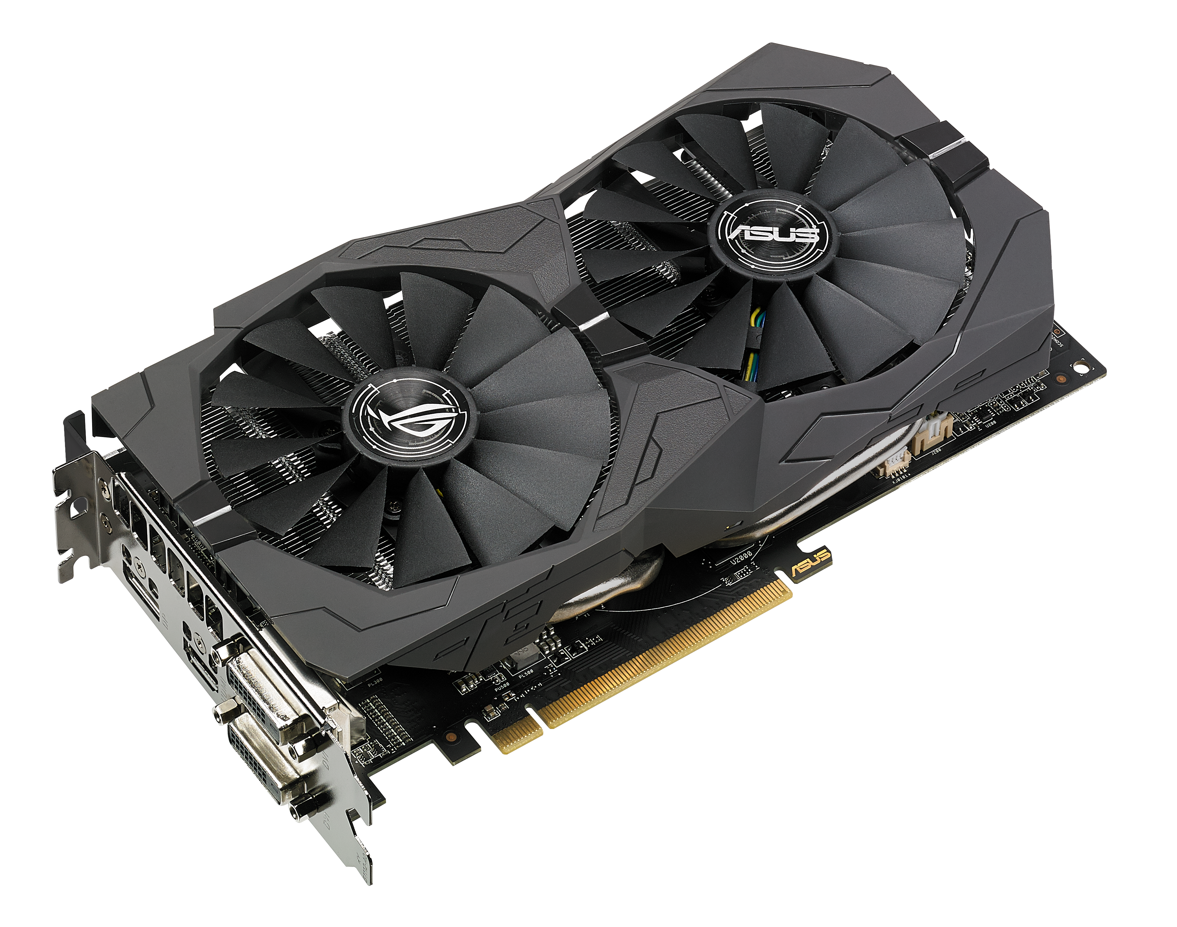 ASUS Radeon ROG-STRIX-RX570-O8G-GAMING 8GB (90YV0AJ8-M0NA00) (AMD, Grafikkarte)