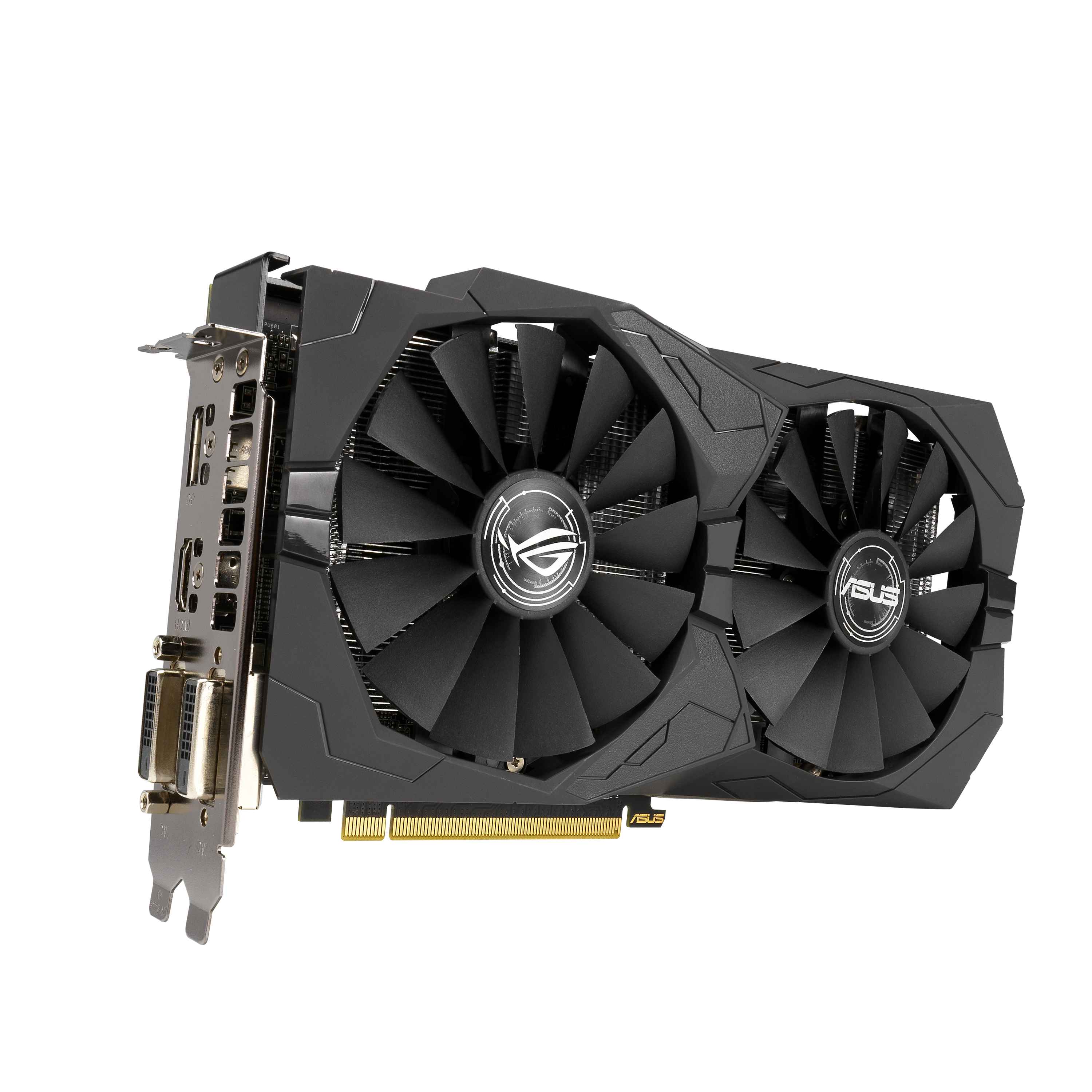ASUS Radeon ROG-STRIX-RX570-O8G-GAMING 8GB (90YV0AJ8-M0NA00) (AMD, Grafikkarte)