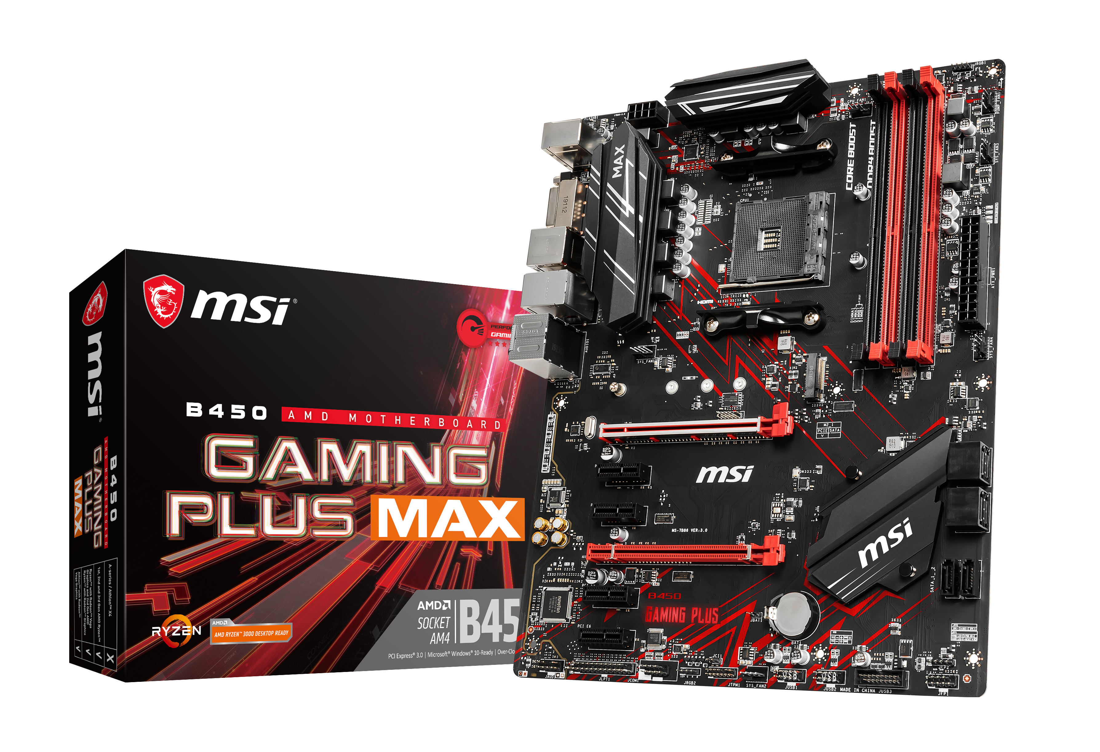MSI Mainboard B450 Gaming Plus Max (7B86-016R)