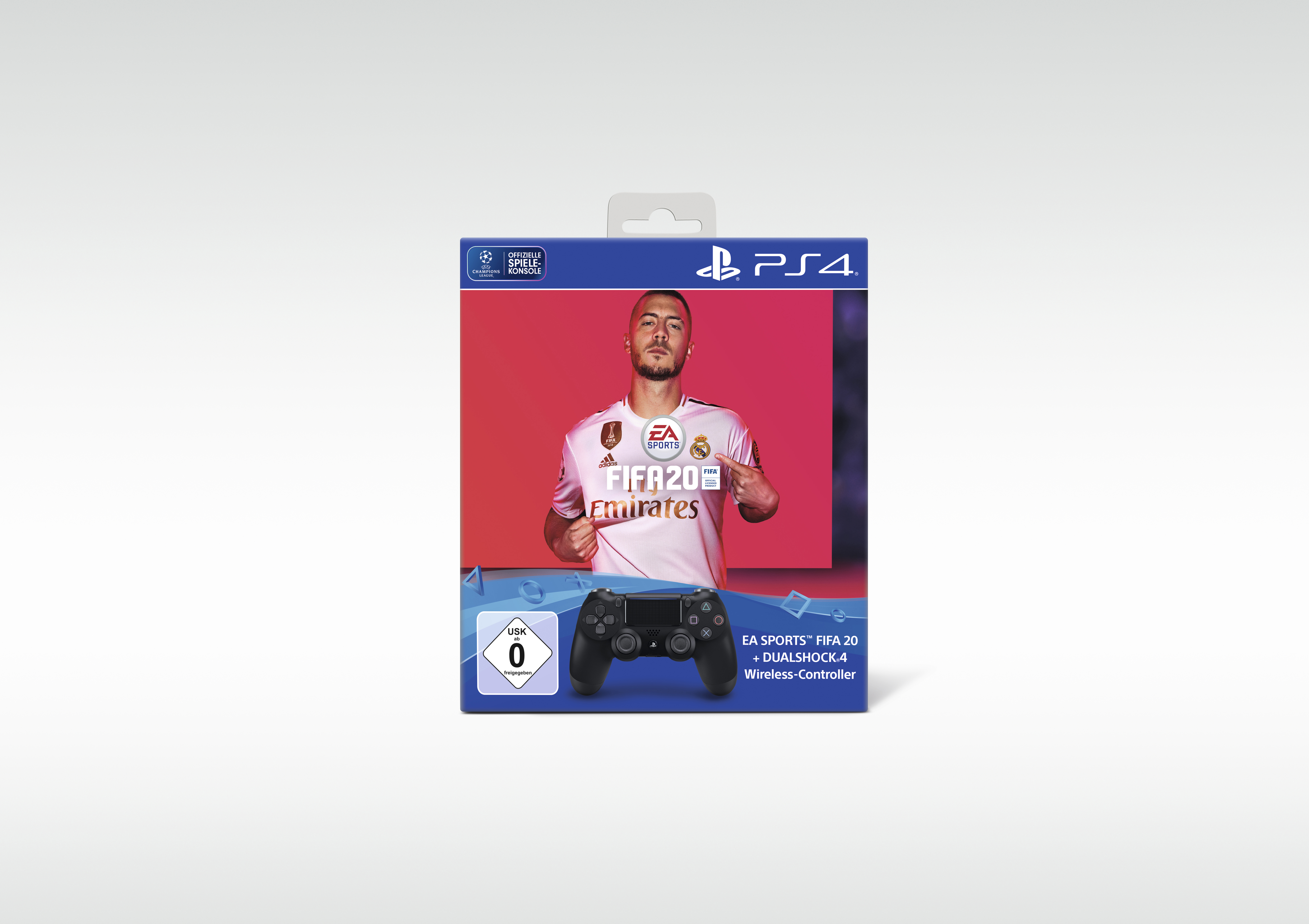 SONY DUALSHOCK 4 Wireless-Controller Jet Black: EA Sports FIFA 20 Bundle Controller Schwarz für PlayStation 4