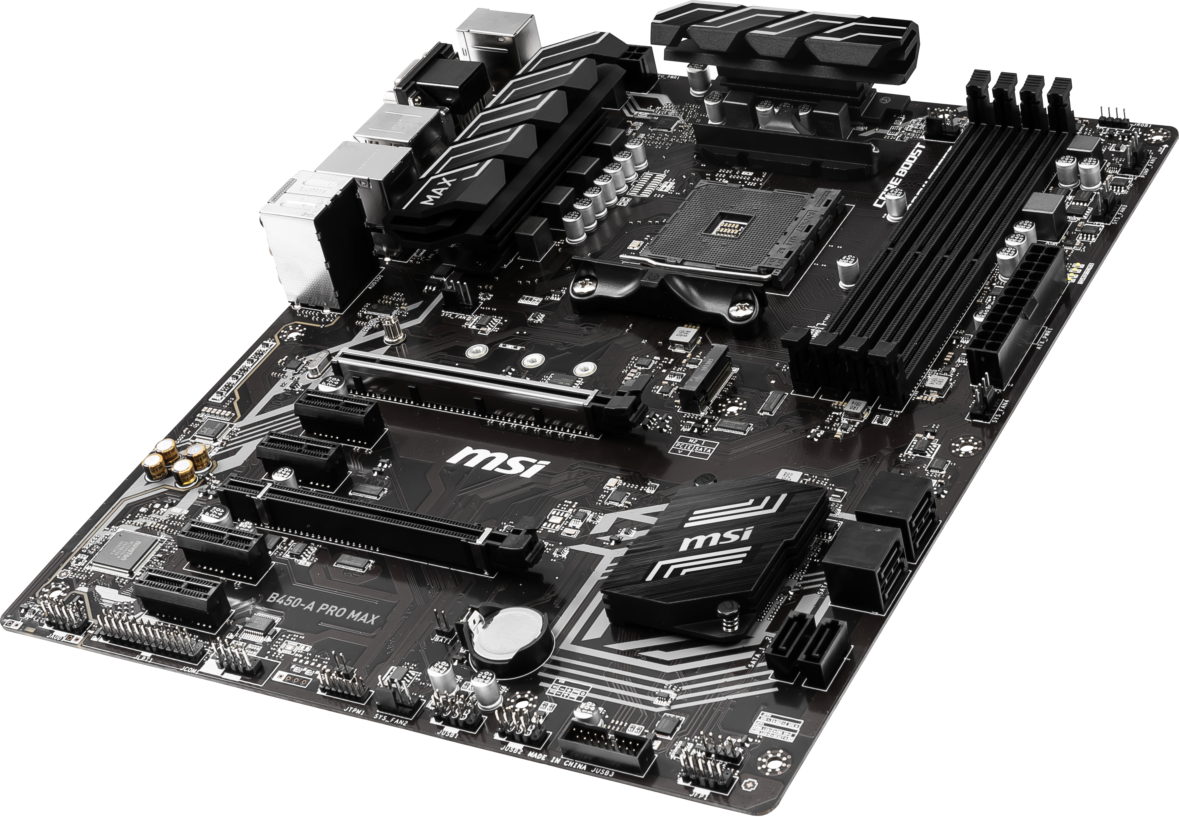 MSI B450 A-Pro Max Mainboard Schwarz