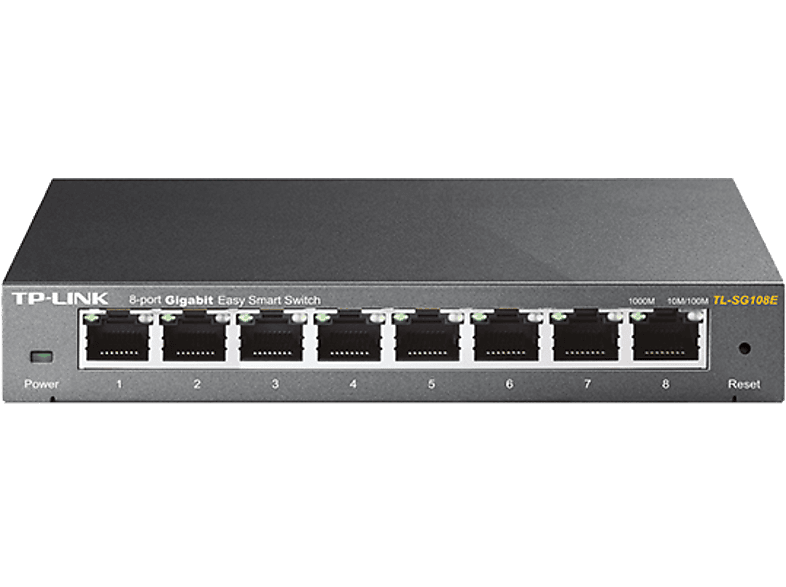 Tp-link Gigabit Easy Smart Switch Met 8-poorten (tl-sg108e)