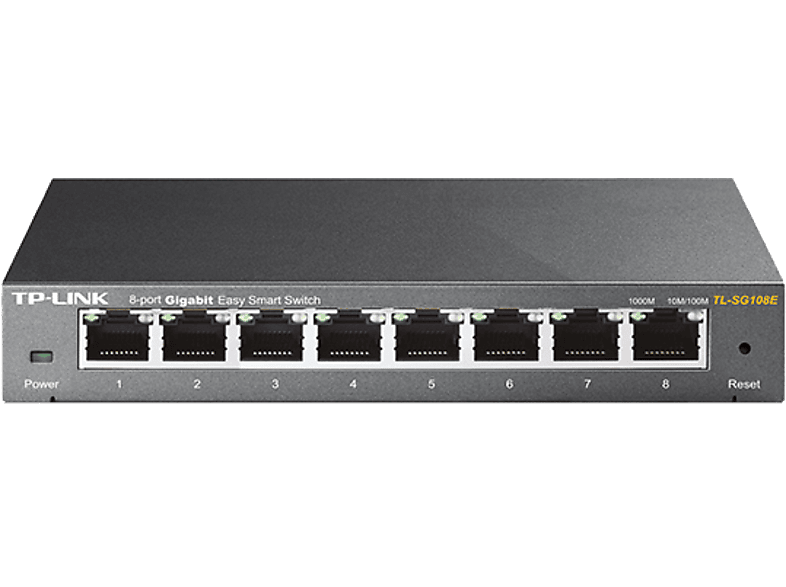 TP-LINK Gigabit Easy Smart Switch met 8-poorten (TL-SG108E)