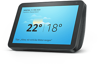 Amazon Echo Show 8 Smart Display Schwarz 8 Zoll HD-Bildschirm Alexa Anthrazit 