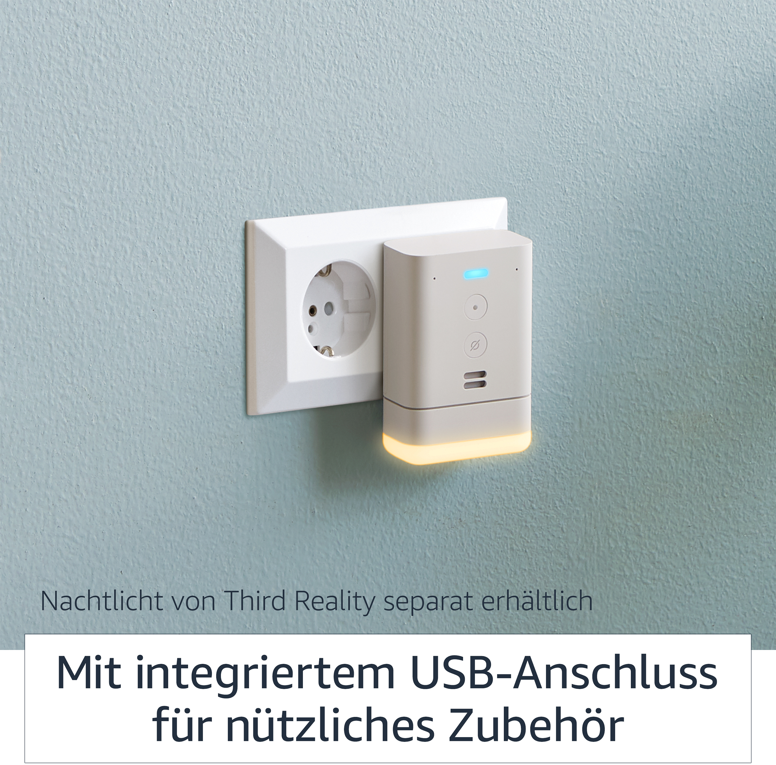 AMAZON Echo Flex Smart Speaker, Weiß