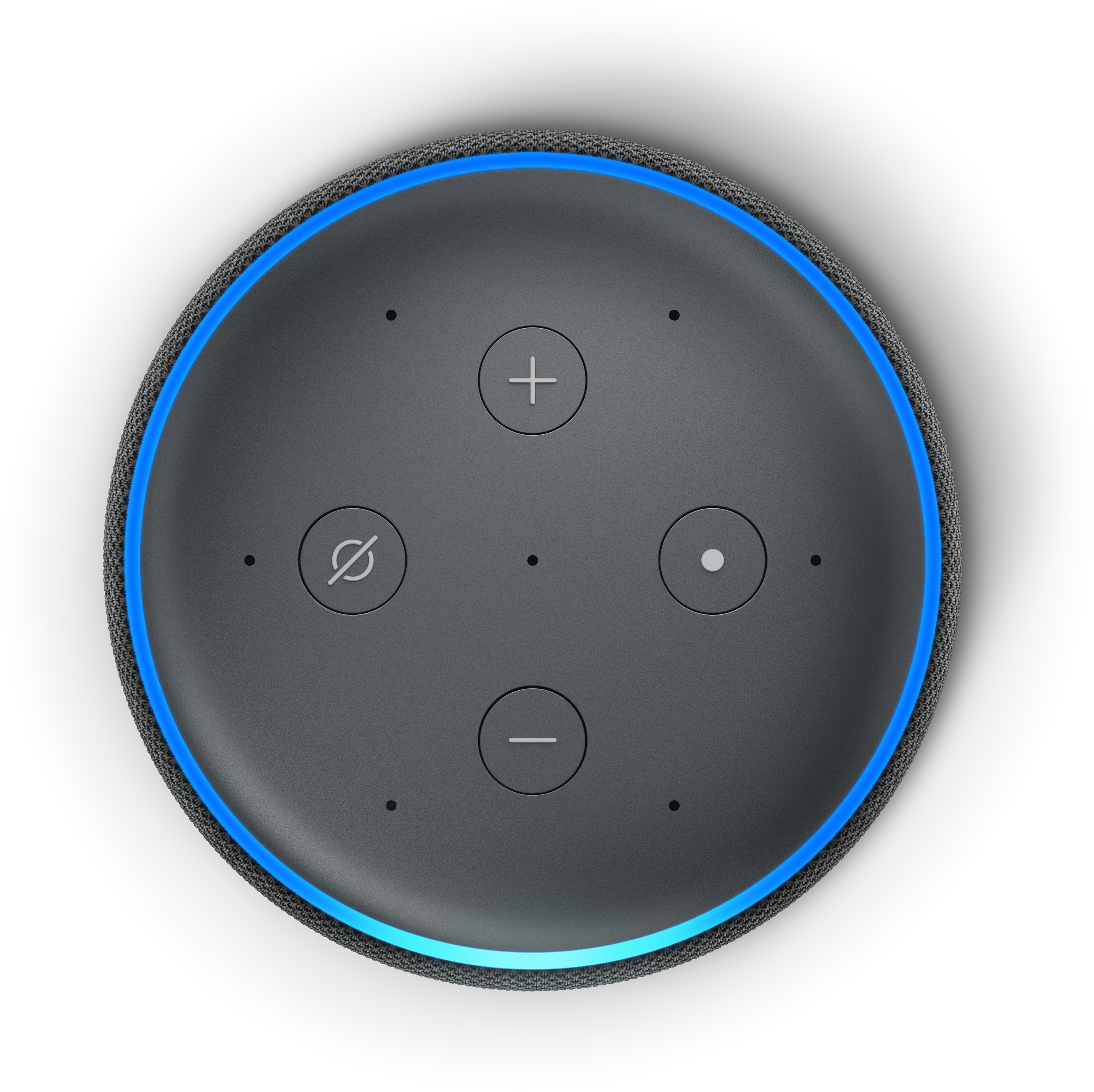 AMAZON Echo (3. Generation) Smart Speaker, Anthrazit Stoff