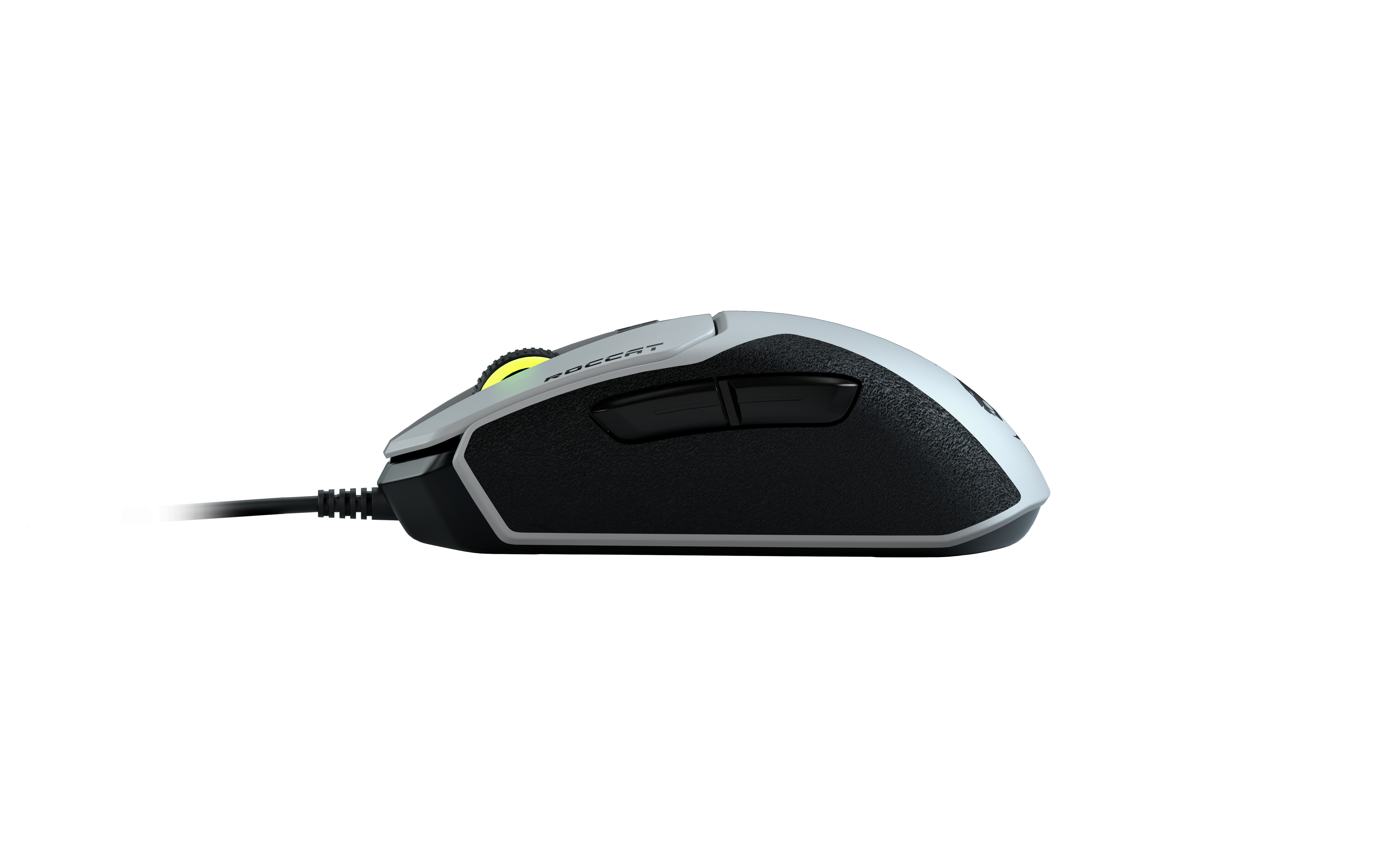 ROCCAT Kain 102 AIMO Gaming Maus, Weiß