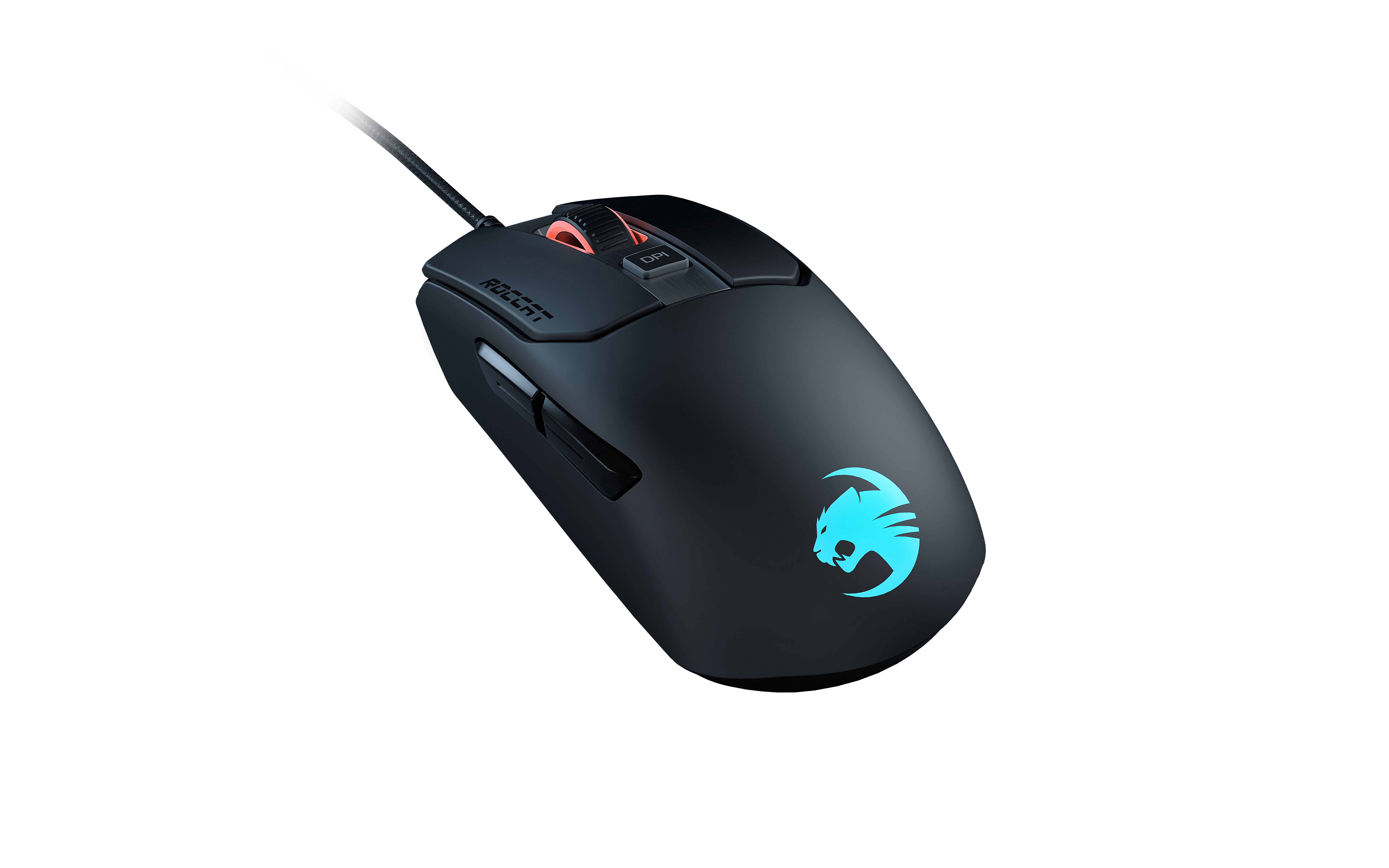 ROCCAT Kain 120 AIMO Gaming Maus, Schwarz