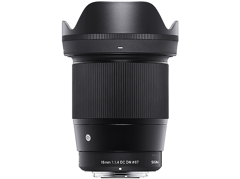 Sigma Objektiv Contemporary 16mm F1.4 DC DN für Canon EF-M, schwarz (402971) — Foto 2 von 2