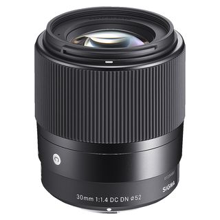 SIGMA Contemporary 30 mm - 30 mm f./1.4 (Objektiv für Canon M-Mount, Schwarz)