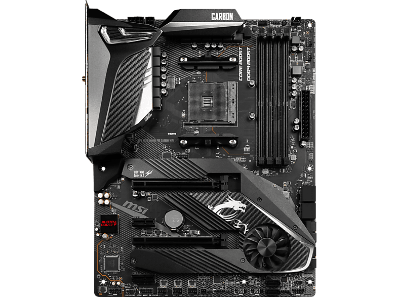 MSI MPG X570 Gaming Pro Carbon WIFI Mainboard Schwarz | MediaMarkt