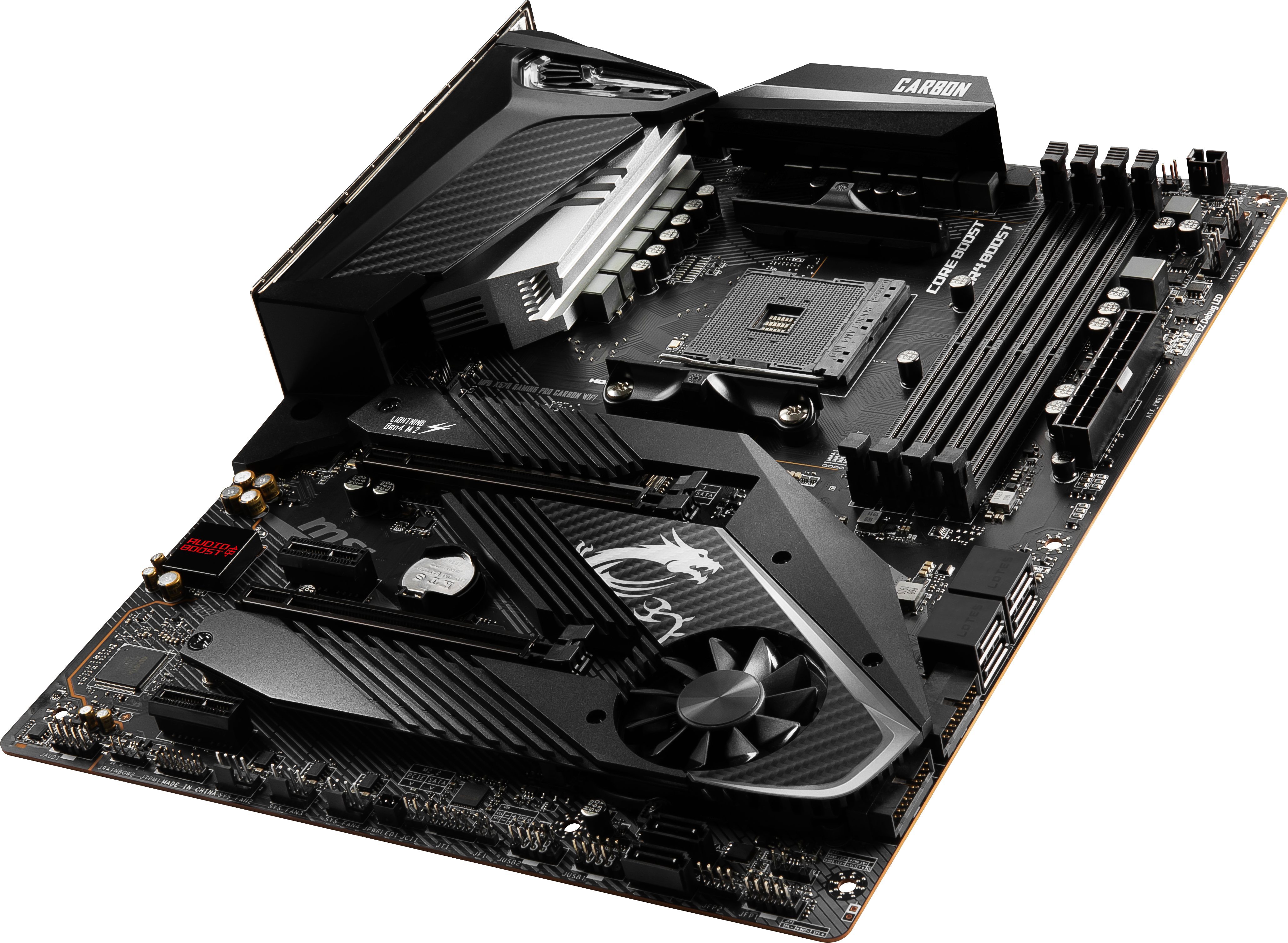 MSI MPG X570 Gaming Pro Carbon WIFI Mainboard Schwarz