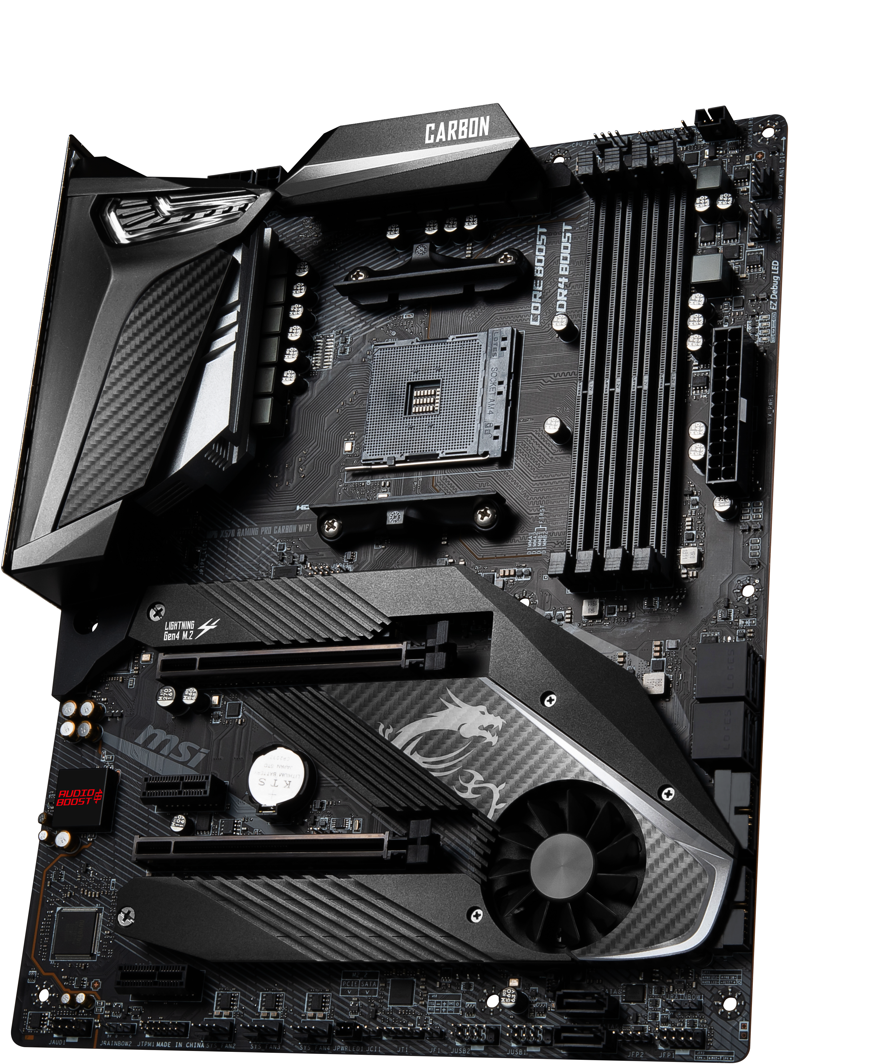 MSI MPG X570 Gaming Pro Carbon WIFI Mainboard Schwarz