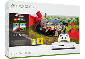 Xbox One S 1TB - Forza Horizon 4 LEGO Speed Champions Bundle - Console di gioco - Bianco