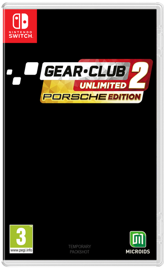 Nintendo Switch Gear Club Unlimited 2 (Porsche Edition)
