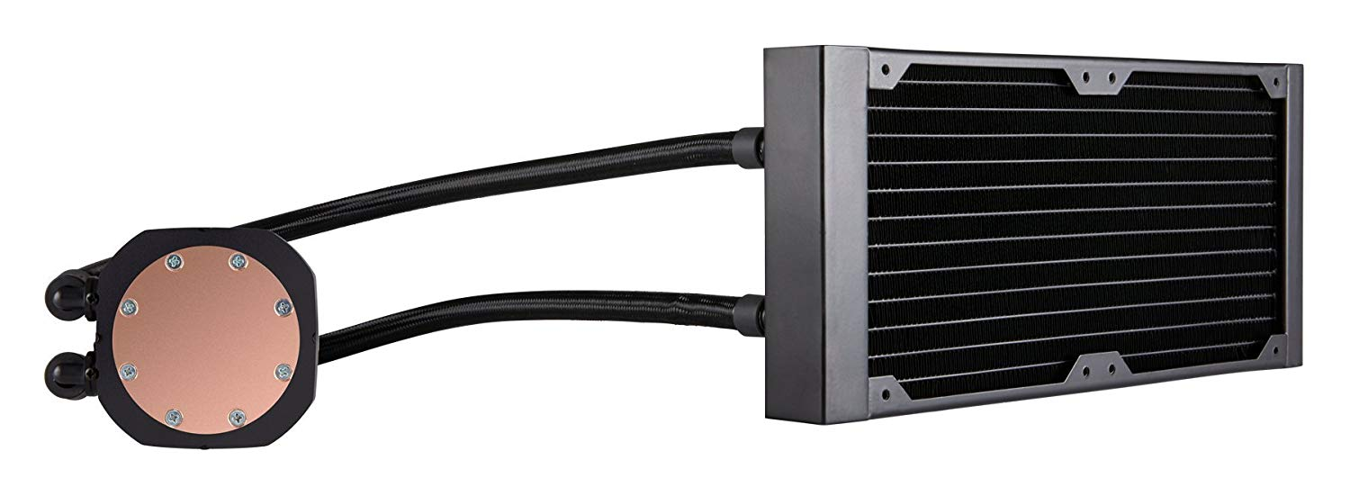 CORSAIR Hydro Series, H100i PRO RGB CPU Wasserkühlung, Schwarz
