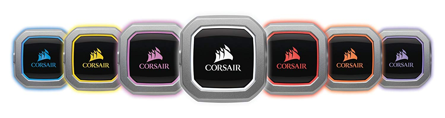 CORSAIR Hydro Series, H100i PRO RGB CPU Wasserkühlung, Schwarz
