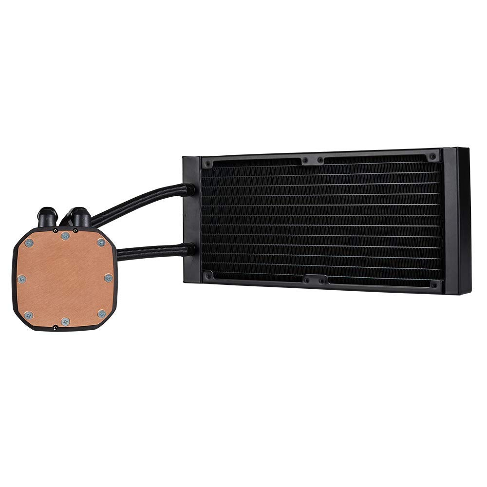 CORSAIR Hydro Series, H100i RGB PLATINUM CPU Wasserkühlung, Schwarz/Silber