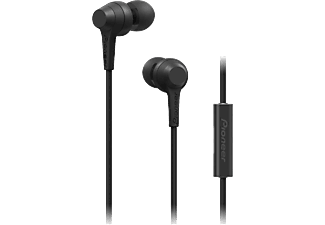 PIONEER SE-C1T-B mikrofonos fülhallgató, fekete