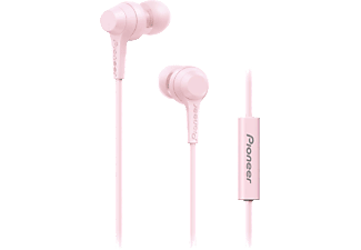 PIONEER SE-C1T-P mikrofonos fülhallgató, rózsaszín