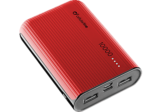 CELLULARLINE PowerTank 10000 - Powerbank (Rouge)