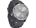 GARMIN vívomove 3S - Smartwatch (Breite: 18 mm, Silikon, Granitblau/Silber)