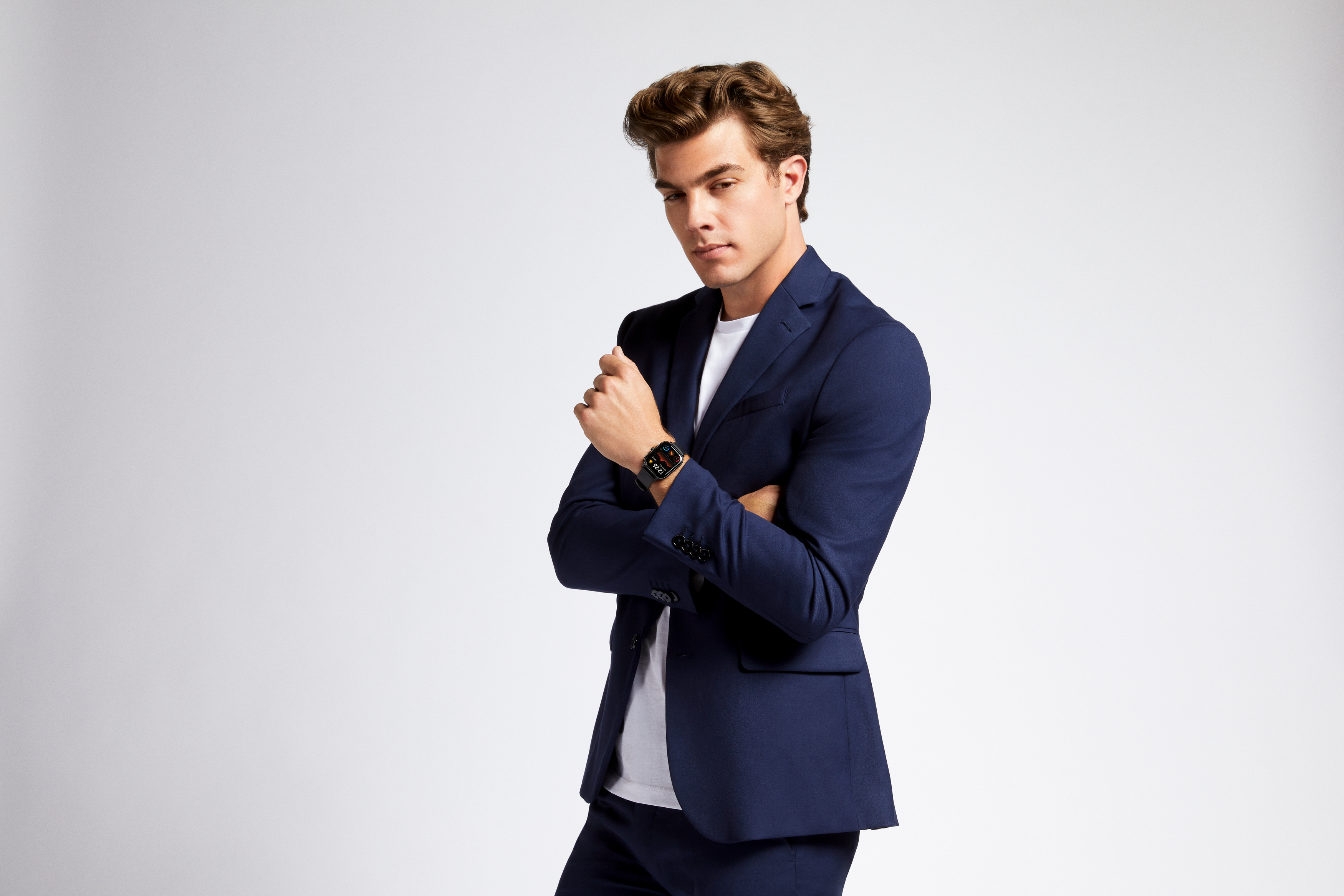 AMAZFIT A1914 GTS Smartwatch Aluminium + Kunststoff Silikon, 120 mm + 87 mm, Obsidian Black