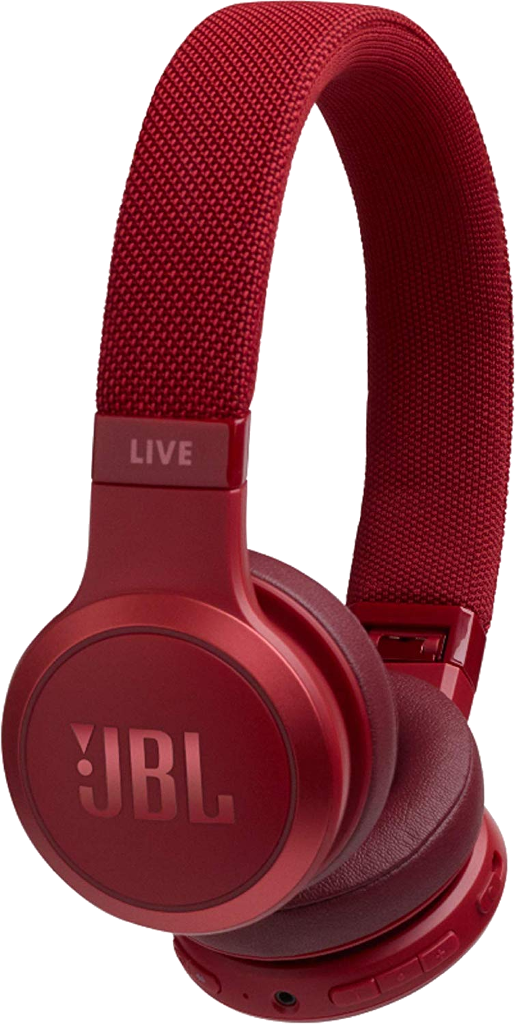 JBL Live 400BT, bluetooth fejhallgató, piros