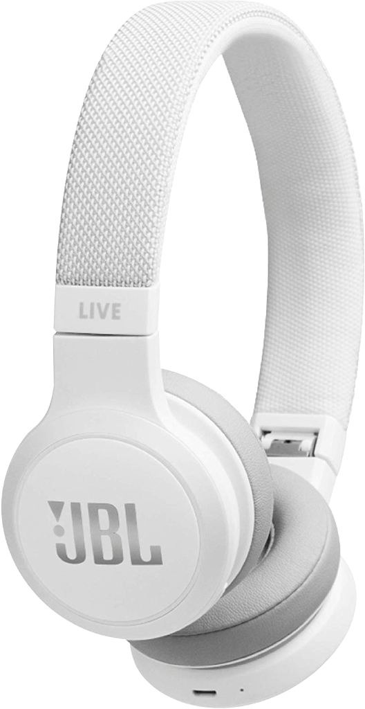 JBL Live 400BT, bluetooth fejhallgató, fehér