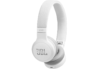 JBL Live 400BT, bluetooth fejhallgató, fehér