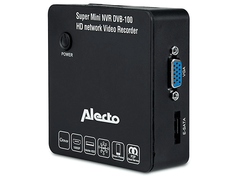 Alecto Dvb-100 Set Nvr Met 2 Wifi Camera's