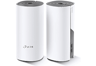 TP-LINK Deco E4(2-Pack) AC1200 Tüm Evi Kapsayan 2’li Mesh WiFi Sistemi_1