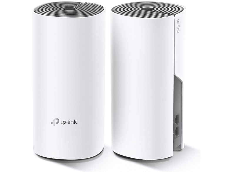 TP-LINK Deco E4(2-Pack) AC1200 Tüm Evi Kapsayan 2’li Mesh WiFi Sistemi_1