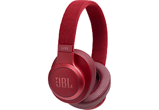 JBL Live 500BT, bluetooth fejhallgató, piros