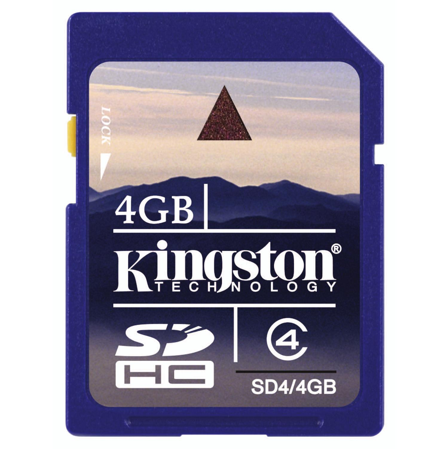 SD 4/4 GB-SDHC-CARD-CLASS 4