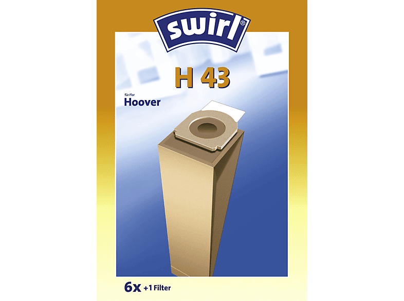 SWIRL H 43 Staubsaugerbeutel
