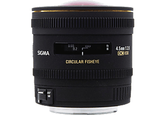 SIGMA N-AF 4.5mm F2.8 EX DC HSM Circular - Objectif à focale fixe(Nikon DX-Mount, APS-C)