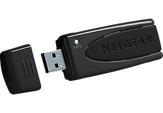 NETGEAR NETGEAR RangeMax Dual Band Wireless-N USB Adapter WNDA3100 - Adattatore USB-Wlan (Nero)