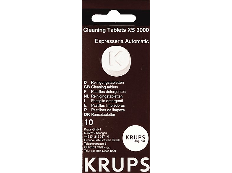 Таблетки для кофемашины krups. Таблетки Krups xs3000. Таблетки от накипи для кофемашин Krups xs300010 10шт. Средства для промывки кофемашины Крупс. Таблетки Нивона для очистки кофемашины.