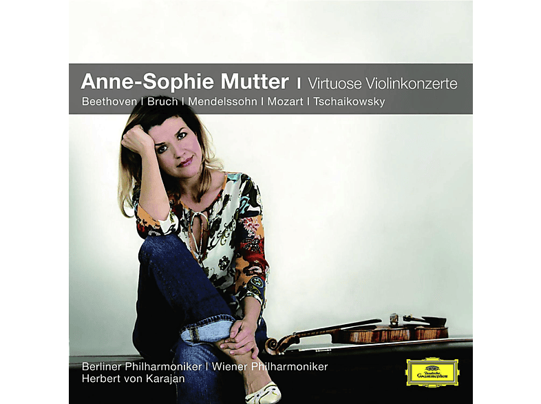 Thumbnail - VARIOUS, Anne-sophie/karajan/bp/wp Mutter - Anne-Sophie Mutter: Virtuose Violinkonzerte (Cc) (CD)