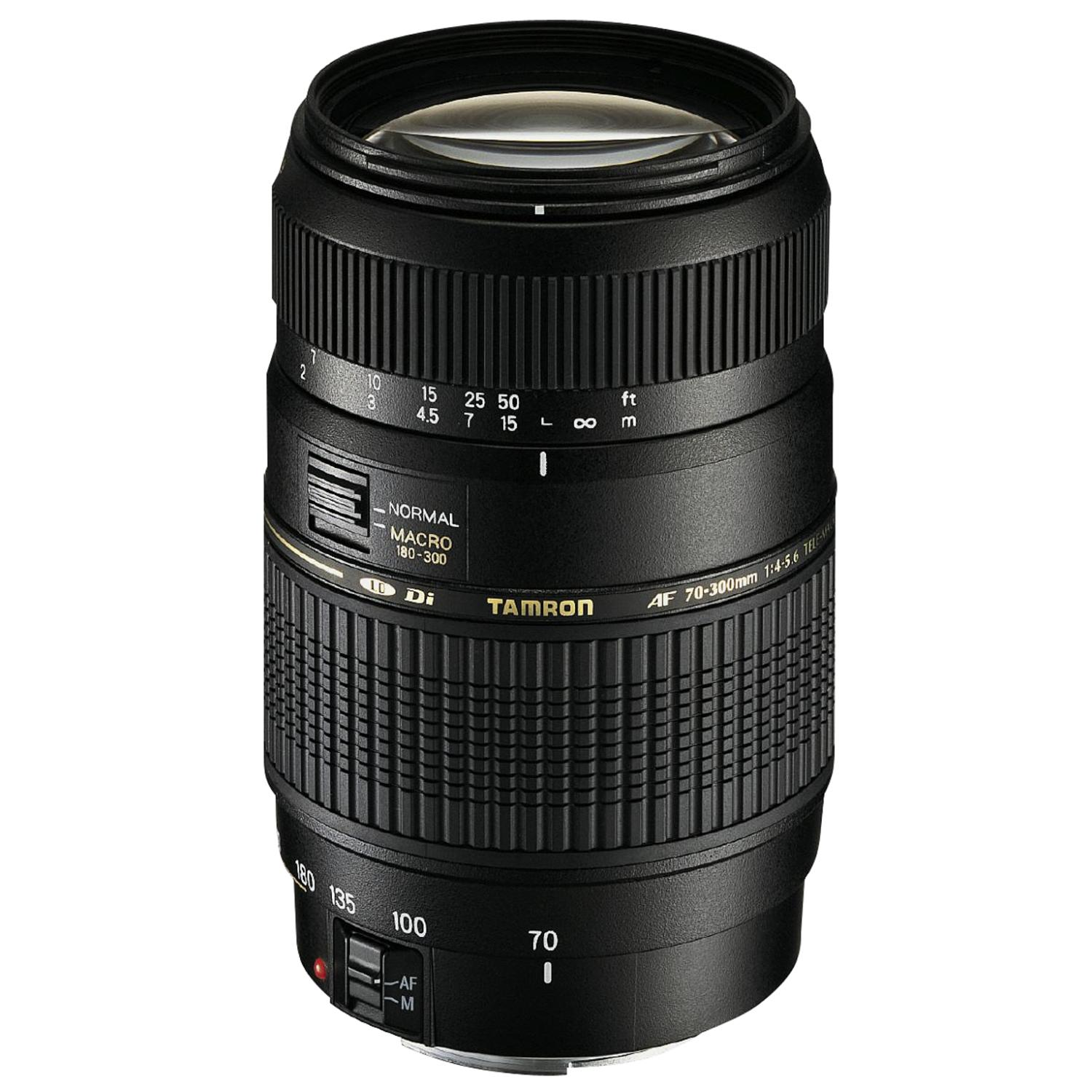 Objetivo - Tamron AF 70-300 mm, f/4-5.6 Di para Canon