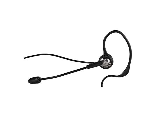HAMA Oreillette-micro pour téléphone sans fil - Micro-casque (Câblé, Monaural, In-ear, Noir)
