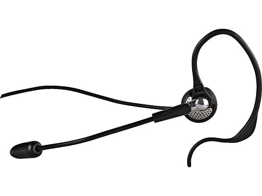 HAMA Oreillette-micro pour téléphone sans fil - Micro-casque (Câblé, Monaural, In-ear, Noir)