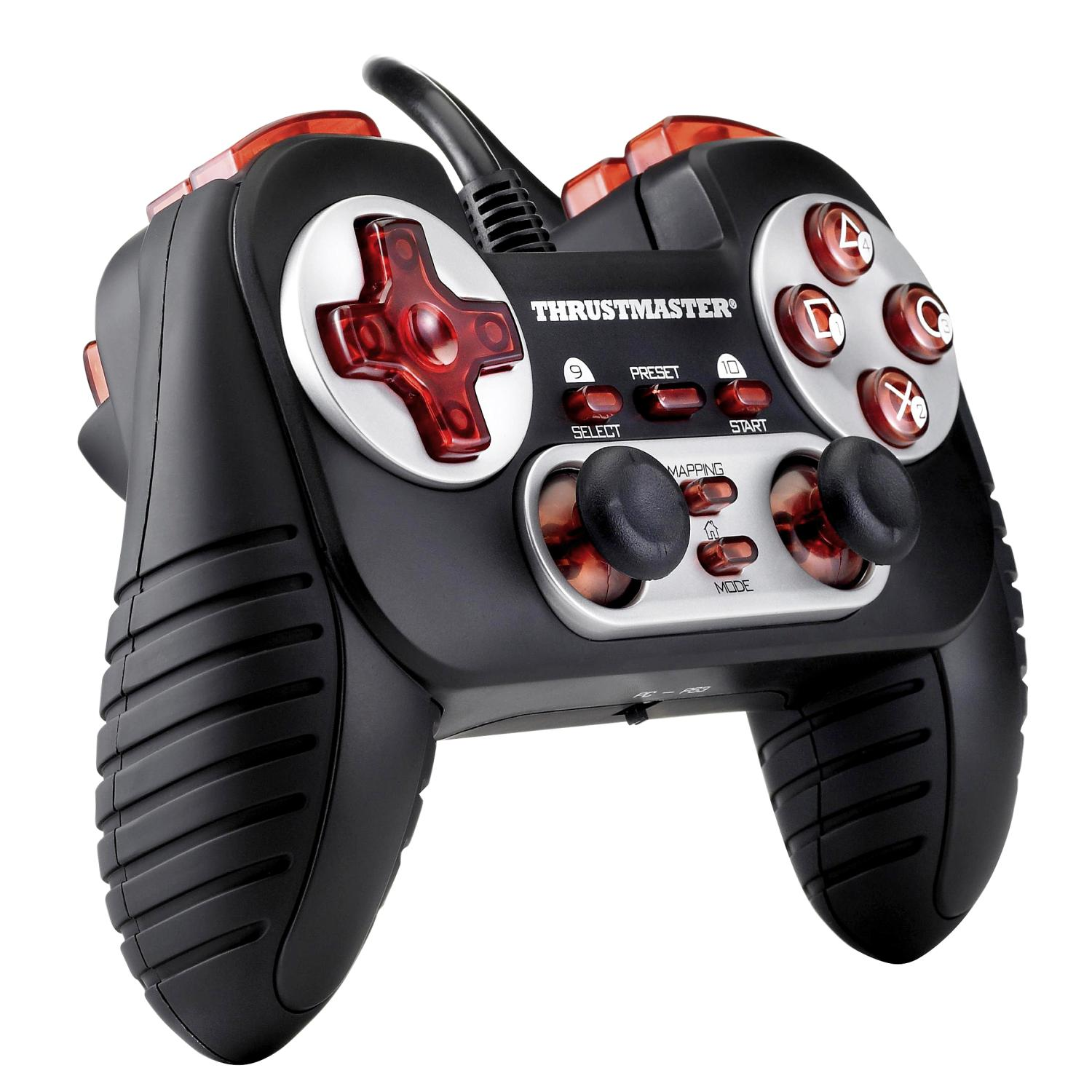 Gamepad - Thrustmaster Dual Trigger, para PC, PS3 y PS2