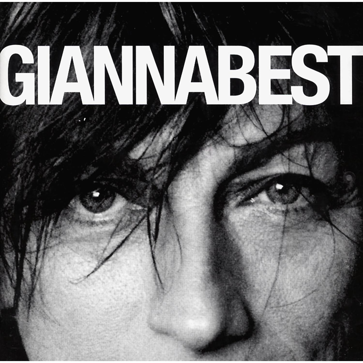 Albumcover. Gesicht Nahaufnahme. Titel: GiannaBest.