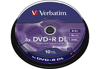 VERBATIM 43666 DVD+R Duble Layer 10'lu Cake Box