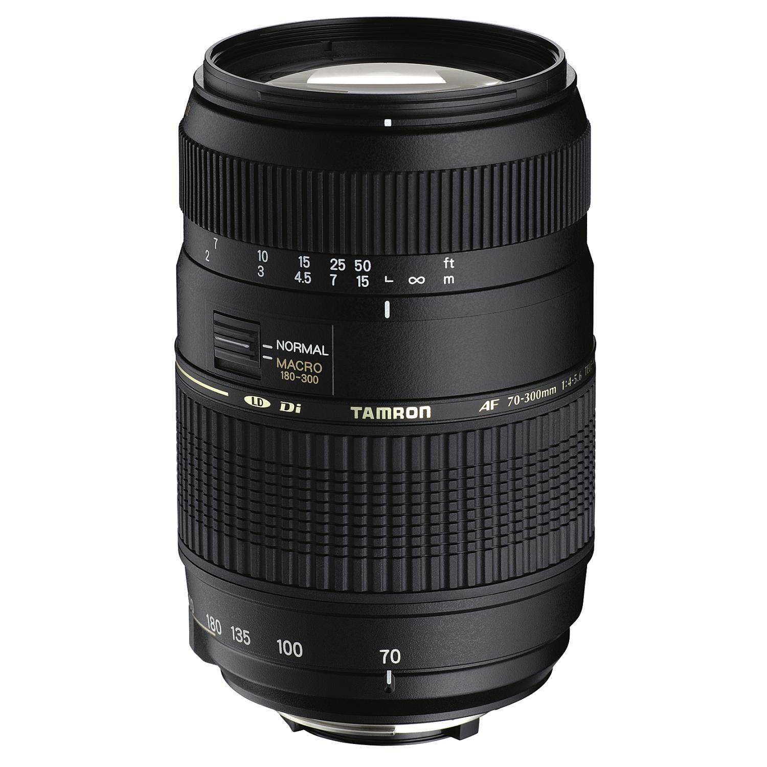 Objetivo - Tamron AF 70-300 mm, f/4-5.6 Di para Nikon
