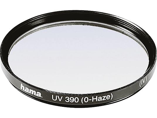 HAMA hama UV Filter UV-390 (O-Haze), 62 mm - Filtro UV (Nero)