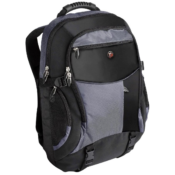 Mochila para portátil - Targus Atmosphere 17-18'', XL, Negro/Azul